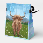 Ballotins Highland Cow fête d'anniversaire (Arrière)