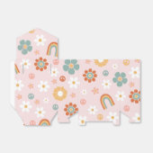 Ballotins Hippie Rainbow Floral Anniversaire (Déplié)