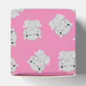 Ballotins Hippo Baby shower rose (Haut)