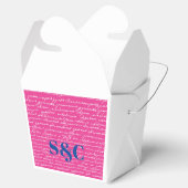 Ballotins Histoire d'amour écriture manuscrite INITIALES Cou (Ouvert)