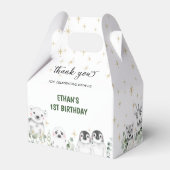 Ballotins Hiver Merveilles Arctique Polar Animaux Anniversai (Arrière)