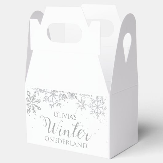 Ballotins Hiver ONE derland 1er anniversaire Silver Snowflak (Ouvert)