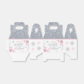 Ballotins Hiver ONEderland Pink Silver Fête de flocon de nei (Déplié)