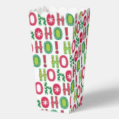 Ballotins Ho Ho Ho Christmas Fun Modern Rouge Vert Motif (Recto)
