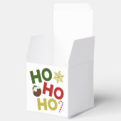 Ballotins HO HO HO+Christmas Pudding, bonbons, flocon de nei (Ouvert)