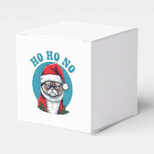 Ballotins Ho ho non - drôle de chat grumpy santa