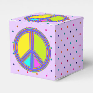 Ballotins holiES - panneau coloré PEACE + vos idées