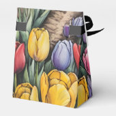 Ballotins Holland Tulips Field Tulip Art (Arrière)