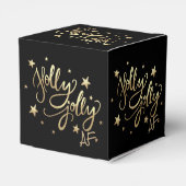 Ballotins Holly Jolly AF | Shiny Gold Faux Foil Script (Arrière)