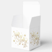 Ballotins Holly Jolly AF | Shiny Gold Faux Foil Script (Ouvert)