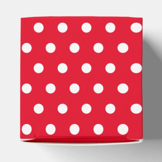 Ballotins holly jolly vibes, christmas rétro red script dots (Haut)