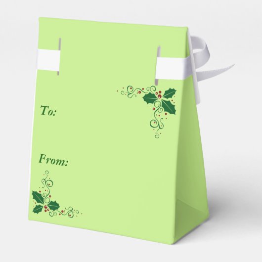 Ballotins Holly Joyeux Ballotin de Noël (Arrière)