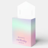 Ballotins Hologramme rose violet d'anniversaire (Ouvert)