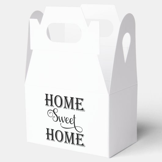 Ballotins Home Sweet Home Open House Favor Box (Ouvert)