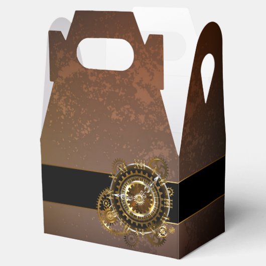 Ballotins Horloge Steampunk avec des engrenages anciens (Ouvert)