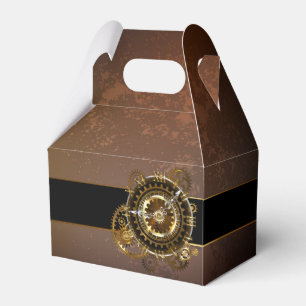 Ballotins Horloge Steampunk avec des engrenages anciens