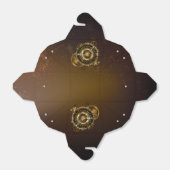 Ballotins Horloge Steampunk avec des engrenages anciens (Déplié)