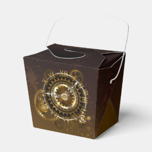 Ballotins Horloge Steampunk avec des engrenages anciens