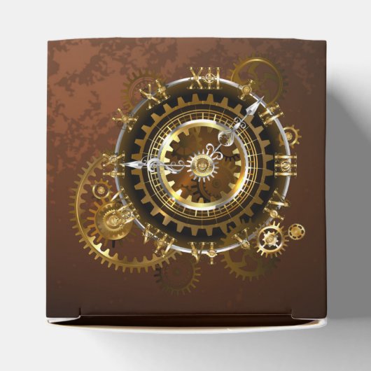 Ballotins Horloge Steampunk avec des engrenages anciens (Haut)