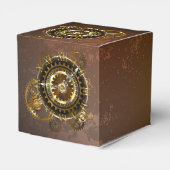 Ballotins Horloge Steampunk avec des engrenages anciens (Arrière)
