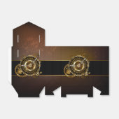 Ballotins Horloge Steampunk avec des engrenages anciens (Déplié)