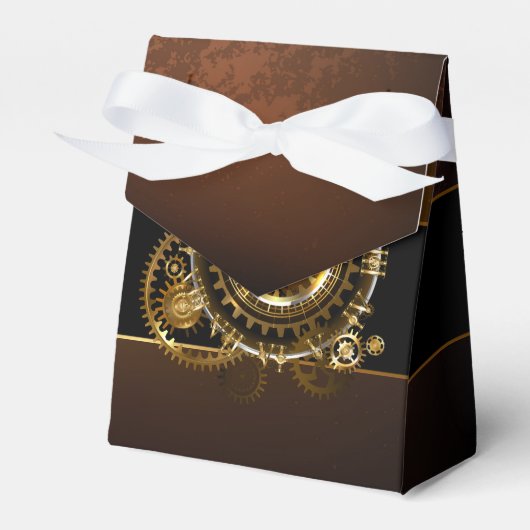 Ballotins Horloge Steampunk avec des engrenages anciens (Verso)