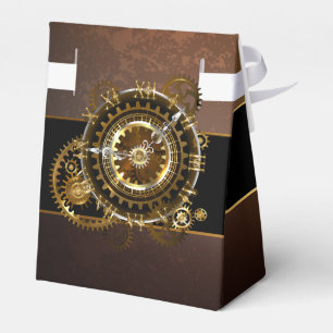 Ballotins Horloge Steampunk avec des engrenages anciens