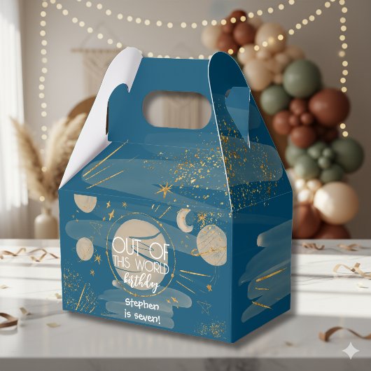 Ballotins Hors de ce anniversaire de l'espace mondial