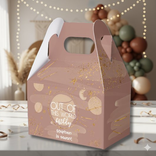 Ballotins Hors de ce anniversaire de l'espace mondial