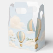 Ballotins Hot Air Balloon First Birthday Favor Boxes (Ouvert)