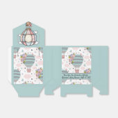 Ballotins Hot Air Balloons Favor Box (Déplié)