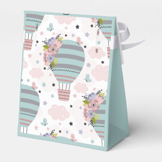 Ballotins Hot Air Balloons Favor Box (Arrière)