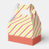 Ballotins HOT DOG! Anniversaire moderne rouge et jaune (Arrière)