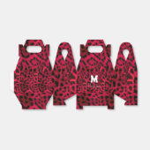 Ballotins Hot Pink Leopard Print Faux (Déplié)