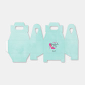 Ballotins Hot rose Stiletto High Heure Bachelorette Party (Déplié)