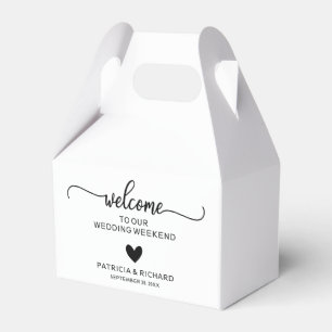 Ballotins Hôtel Mariage de coeur mignon