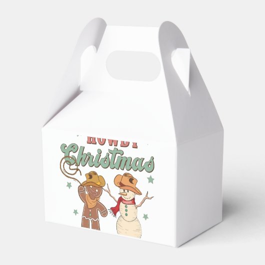 Ballotins Howdy Noël Super Cowboy Snowman Wester Funny (Arrière)