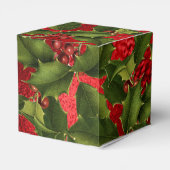 Ballotins Huile rouge de luxe, Holly vert, Ballotin de baies (Arrière)