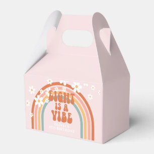 Ballotins Huit est Vibe Retro arc-en-ciel 8e anniversaire