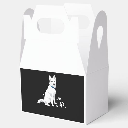 Ballotins Husky Sibérie Husky Sweet White Snow Dog (Ouvert)