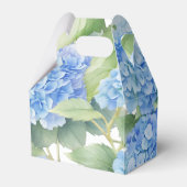 Ballotins Hydrangea Blue Flowers C'est un Baby shower garçon (Arrière)