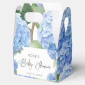 Ballotins Hydrangea Blue Flowers C'est un Baby shower garçon (Ouvert)