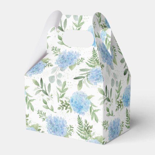 Ballotins Hydrangea Wedding Favor Boxes (Arrière)