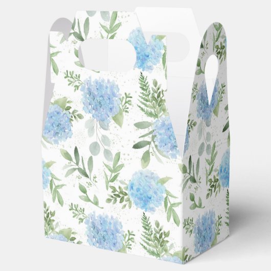 Ballotins Hydrangea Wedding Favor Boxes (Ouvert)