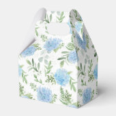 Ballotins Hydrangea Wedding Favor Boxes (Verso)