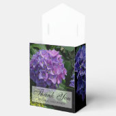 Ballotins Hydrangeas jardin fleuri bleu violet (Ouvert)