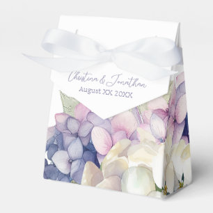 Ballotins Hydrangeas violet et blanc