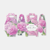 Ballotins Hydrangée rose pâle C'est un Baby shower de fille (Déplié)