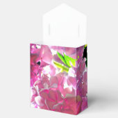 Ballotins Hydrangées roses rayonnantes, fleurs roses (Ouvert)