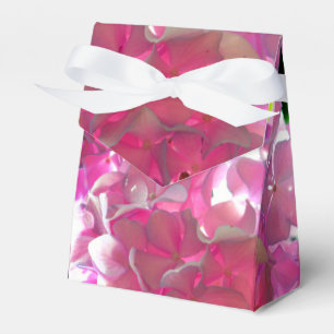 Ballotins Hydrangées roses rayonnantes, fleurs roses